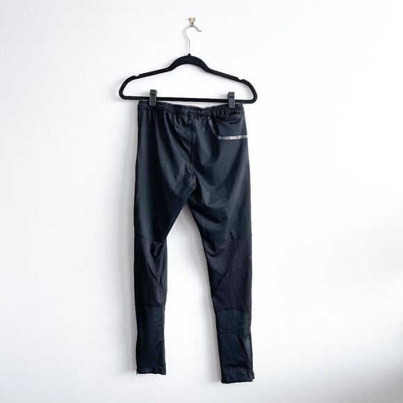 Reebok EA7 Emporio Armani Women's Drawstring Activewear Pants Black Medium - Picture 2 of 9